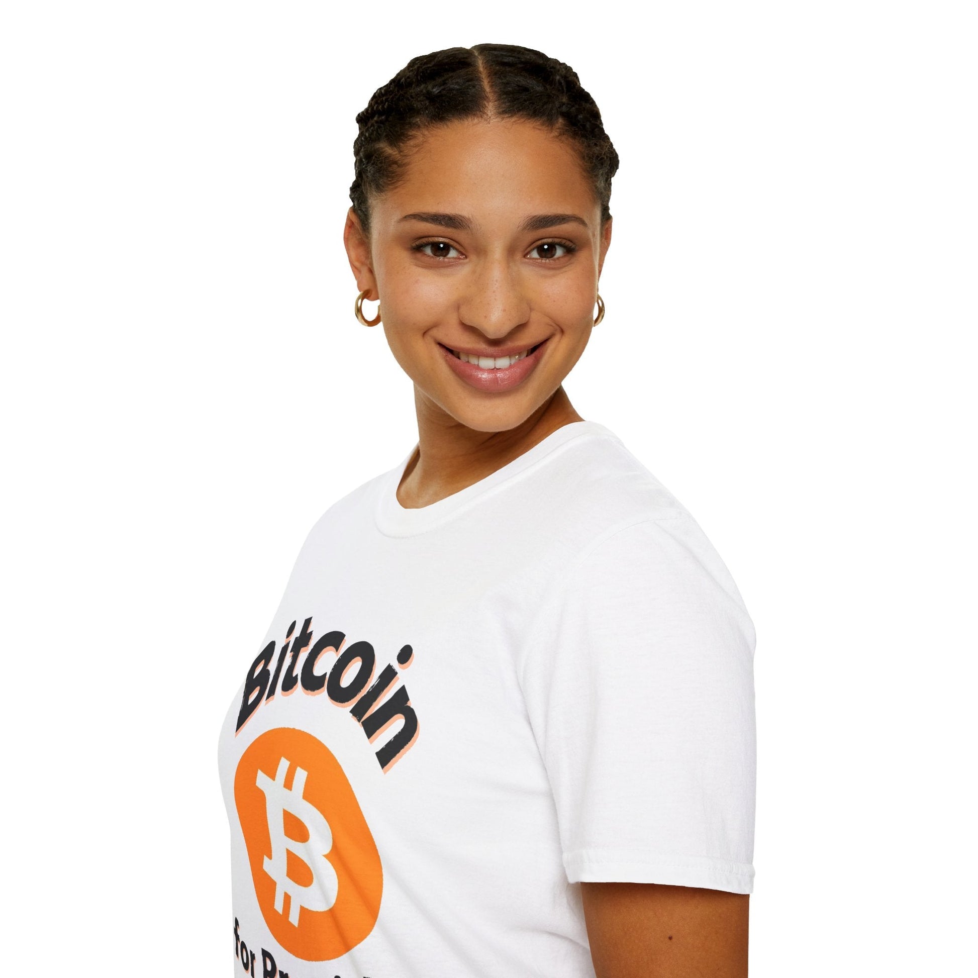 Bitcoin (BTC) for President LTcolors Unisex T-Shirt by cypherpunkgear – cypherpunkgear.com | Cypherpunk Merch