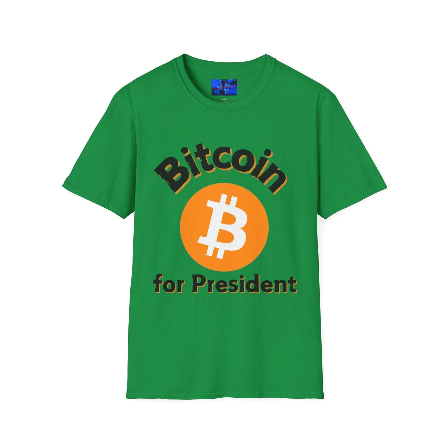 Bitcoin (BTC) for President LTcolors Unisex T-Shirt by cypherpunkgear – cypherpunkgear.com | Cypherpunk Merch