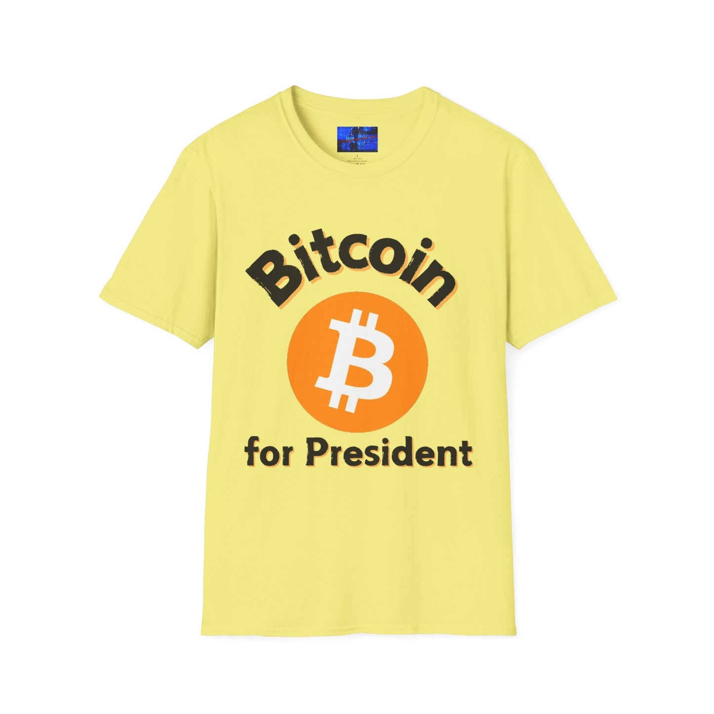 Bitcoin (BTC) for President LTcolors Unisex T-Shirt by cypherpunkgear – cypherpunkgear.com | Cypherpunk Merch