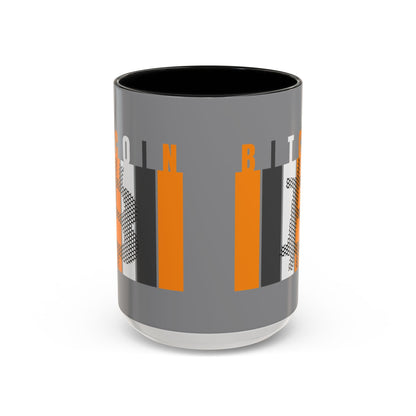 Bitcoin (BTC) Freedom Accent Mug by cypherpunkgear – cypherpunkgear.com | Cypherpunk Merch