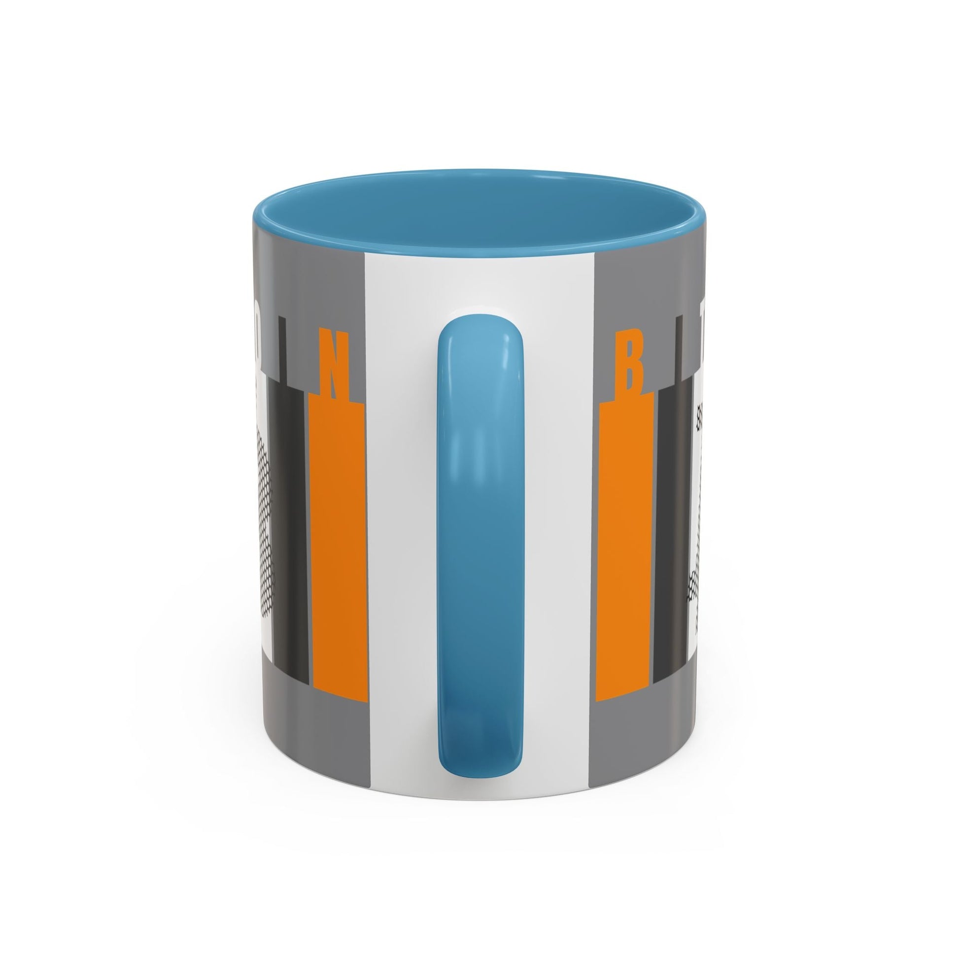 Bitcoin (BTC) Freedom Accent Mug by cypherpunkgear – cypherpunkgear.com | Cypherpunk Merch