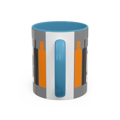 Bitcoin (BTC) Freedom Accent Mug by cypherpunkgear – cypherpunkgear.com | Cypherpunk Merch