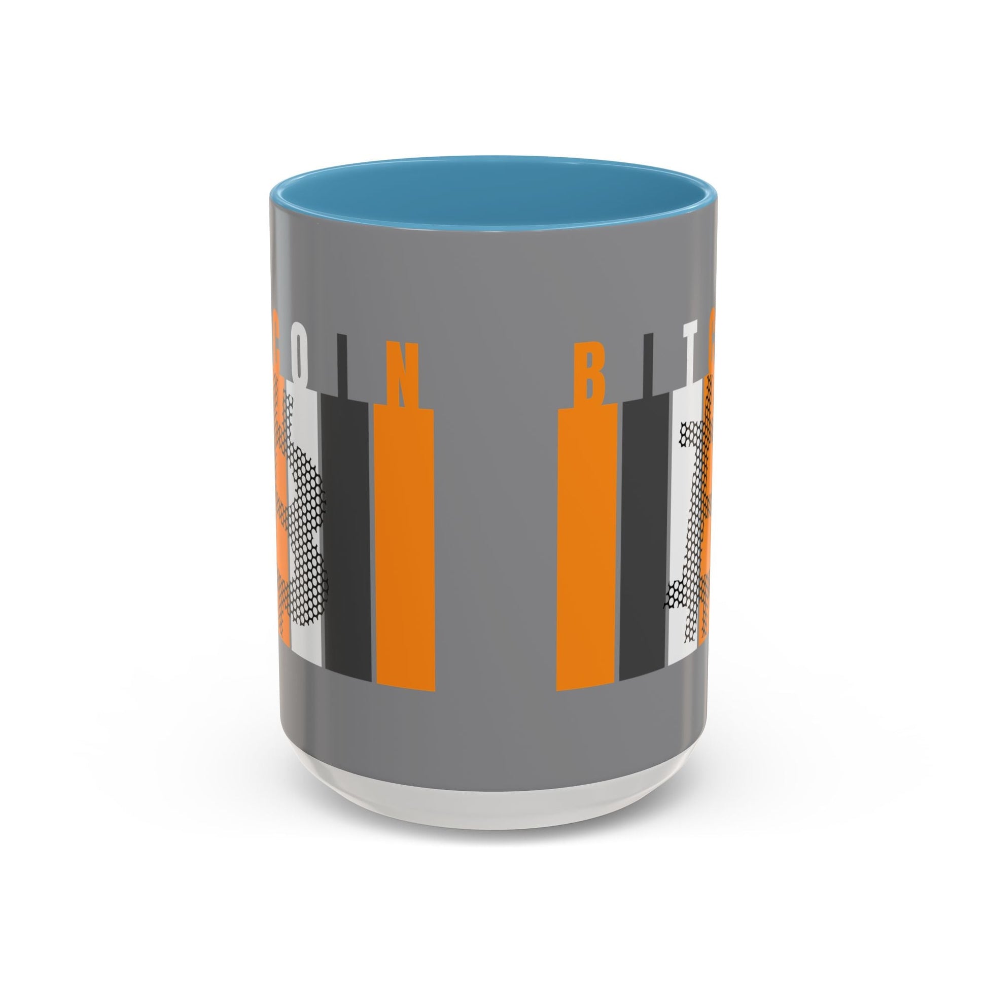 Bitcoin (BTC) Freedom Accent Mug by cypherpunkgear – cypherpunkgear.com | Cypherpunk Merch