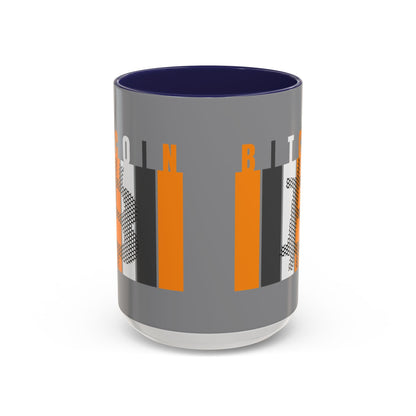 Bitcoin (BTC) Freedom Accent Mug by cypherpunkgear – cypherpunkgear.com | Cypherpunk Merch