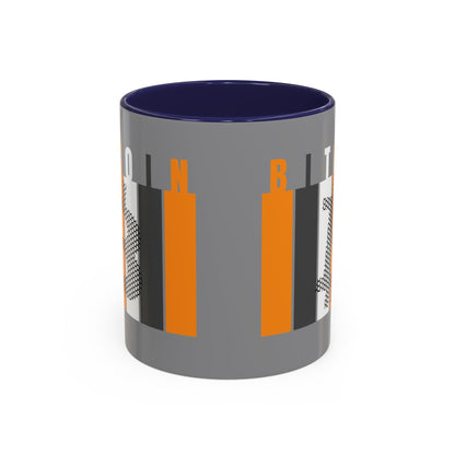 Bitcoin (BTC) Freedom Accent Mug by cypherpunkgear – cypherpunkgear.com | Cypherpunk Merch