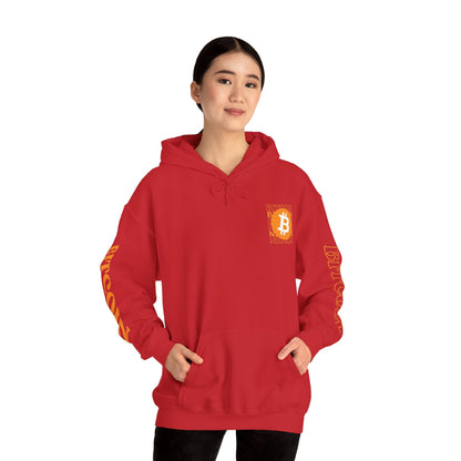 Bitcoin (BTC) Freedom Hoodie Unisex Heavy Blend™ Hooded Sweatshirt by cypherpunkgear – cypherpunkgear.com | Cypherpunk Merch