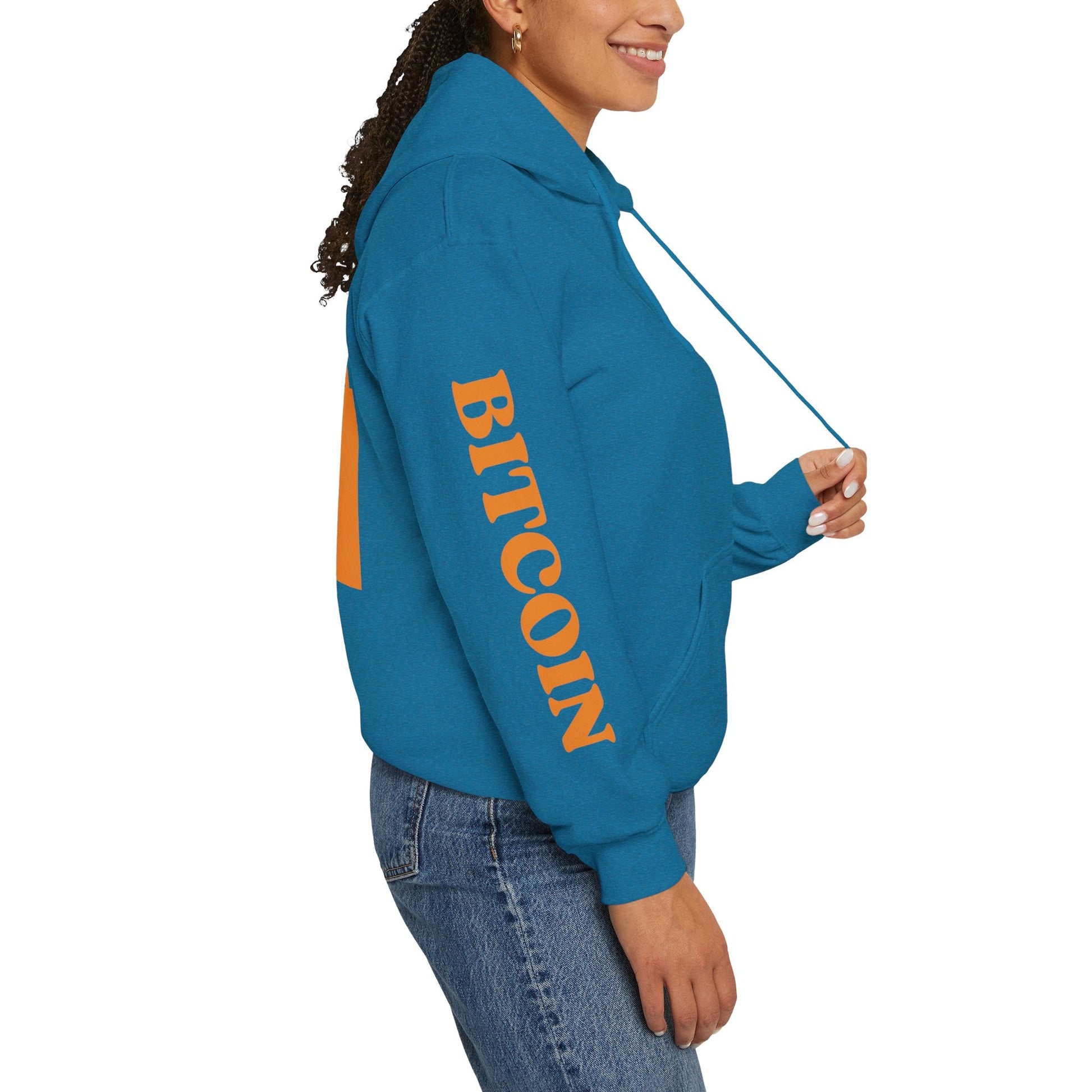Bitcoin (BTC) Freedom Hoodie Unisex Heavy Blend™ Hooded Sweatshirt by cypherpunkgear – cypherpunkgear.com | Cypherpunk Merch