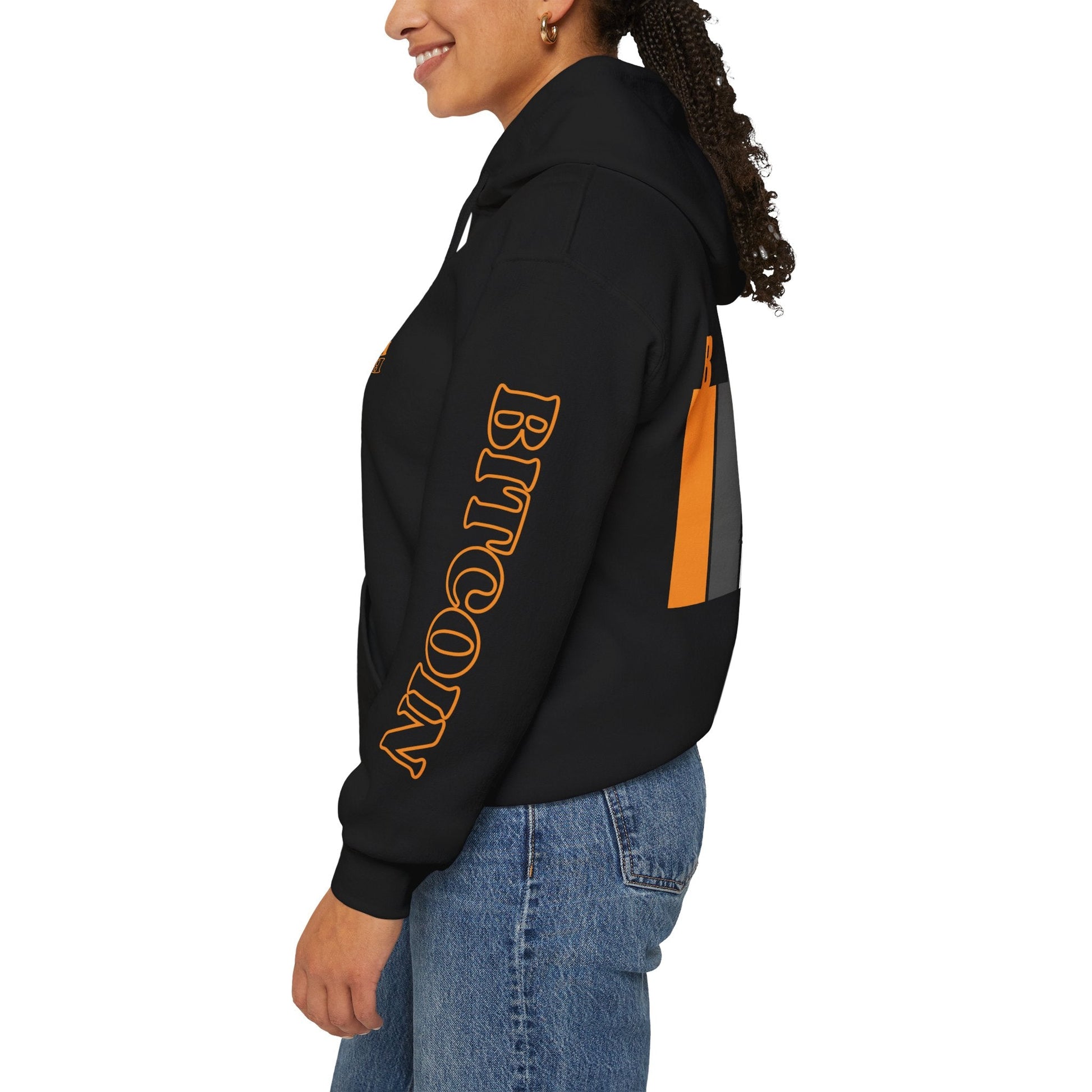 Bitcoin (BTC) Freedom Hoodie Unisex Heavy Blend™ Hooded Sweatshirt by cypherpunkgear – cypherpunkgear.com | Cypherpunk Merch