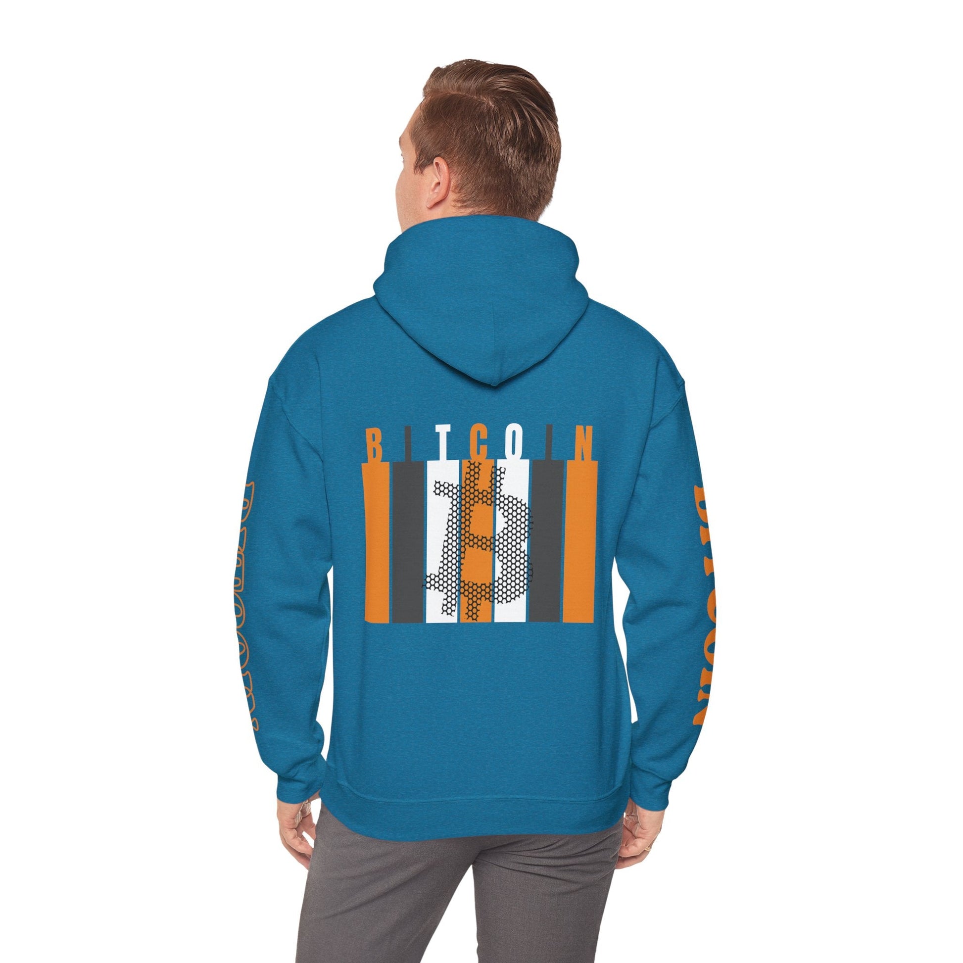 Bitcoin (BTC) Freedom Hoodie Unisex Heavy Blend™ Hooded Sweatshirt by cypherpunkgear – cypherpunkgear.com | Cypherpunk Merch