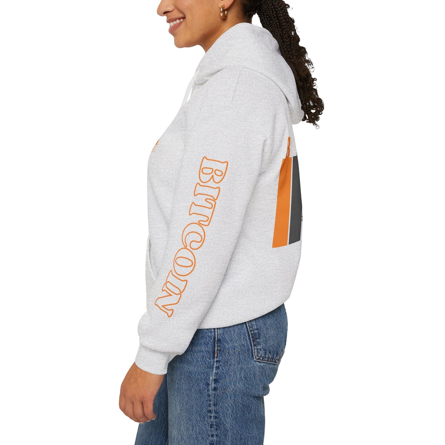 Bitcoin (BTC) Freedom Hoodie Unisex Heavy Blend™ Hooded Sweatshirt by cypherpunkgear – cypherpunkgear.com | Cypherpunk Merch