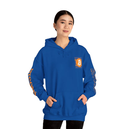 Bitcoin (BTC) Freedom Hoodie Unisex Heavy Blend™ Hooded Sweatshirt by cypherpunkgear – cypherpunkgear.com | Cypherpunk Merch