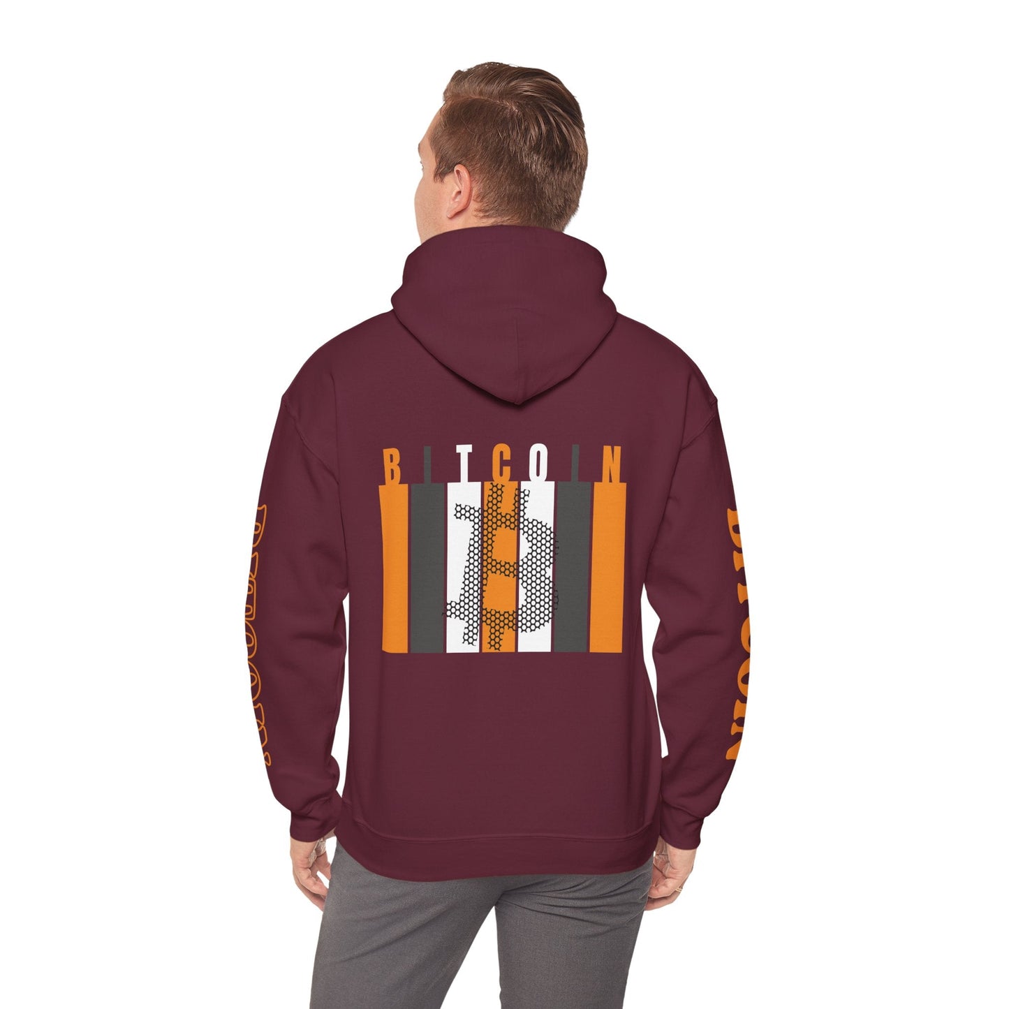 Bitcoin (BTC) Freedom Hoodie Unisex Heavy Blend™ Hooded Sweatshirt by cypherpunkgear – cypherpunkgear.com | Cypherpunk Merch