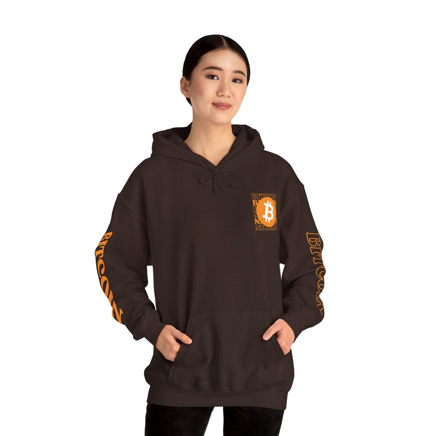 Bitcoin (BTC) Freedom Hoodie Unisex Heavy Blend™ Hooded Sweatshirt by cypherpunkgear – cypherpunkgear.com | Cypherpunk Merch
