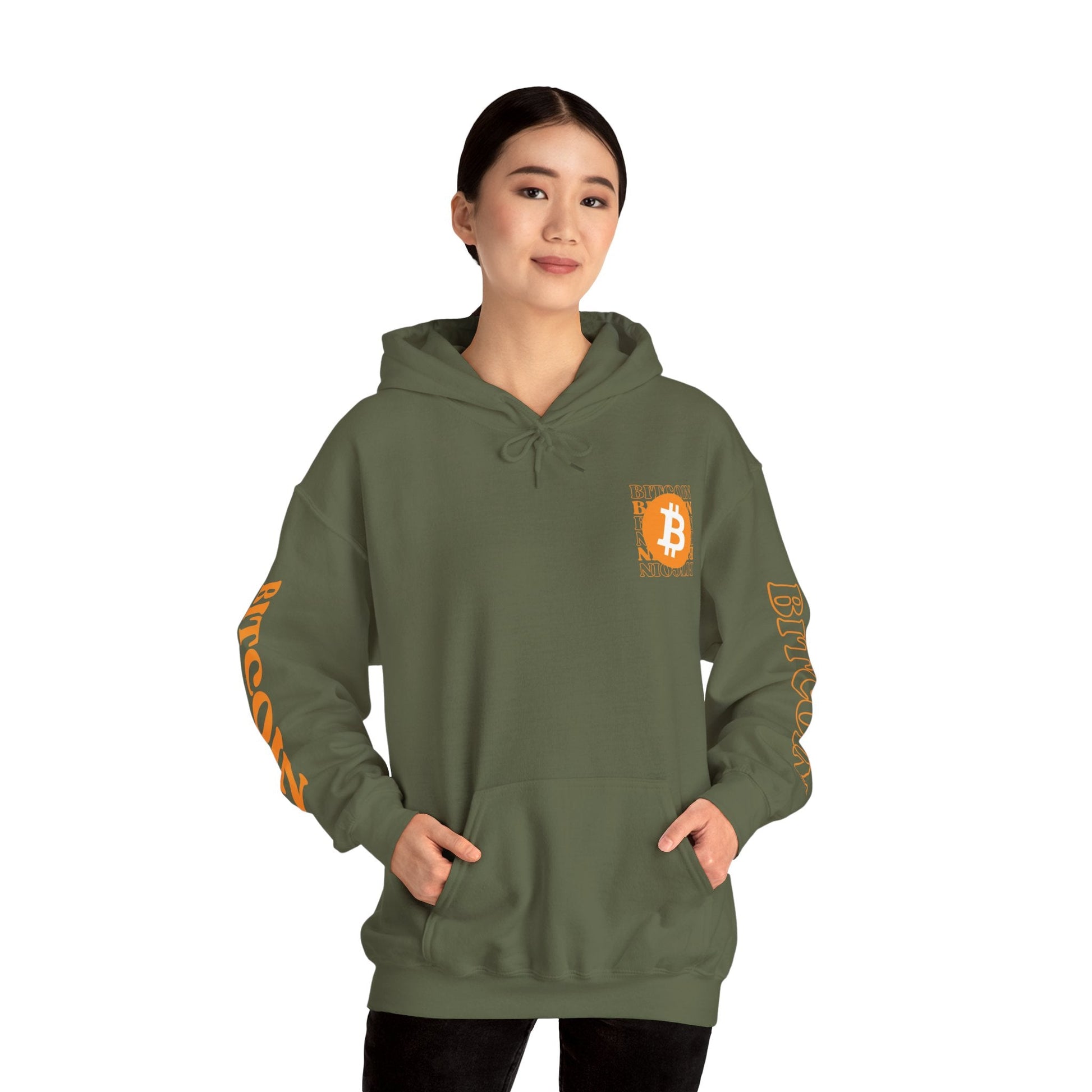 Bitcoin (BTC) Freedom Hoodie Unisex Heavy Blend™ Hooded Sweatshirt by cypherpunkgear – cypherpunkgear.com | Cypherpunk Merch