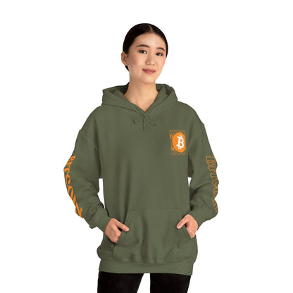 Bitcoin (BTC) Freedom Hoodie Unisex Heavy Blend™ Hooded Sweatshirt by cypherpunkgear – cypherpunkgear.com | Cypherpunk Merch