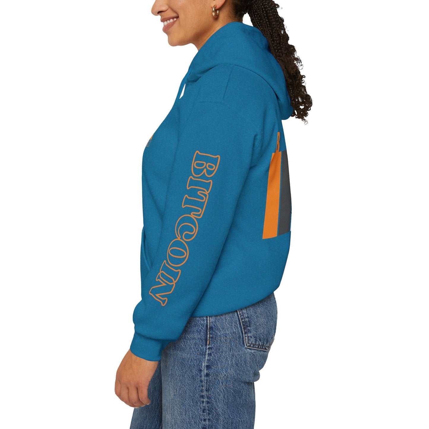 Bitcoin (BTC) Freedom Hoodie Unisex Heavy Blend™ Hooded Sweatshirt by cypherpunkgear – cypherpunkgear.com | Cypherpunk Merch