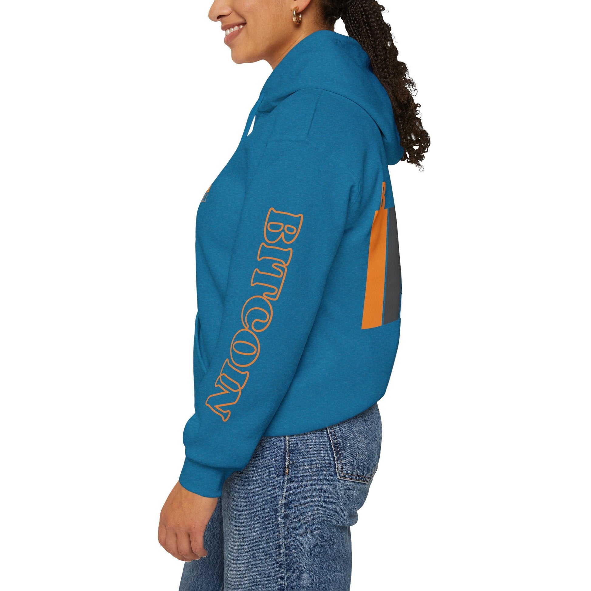 Bitcoin (BTC) Freedom Hoodie Unisex Heavy Blend™ Hooded Sweatshirt by cypherpunkgear – cypherpunkgear.com | Cypherpunk Merch