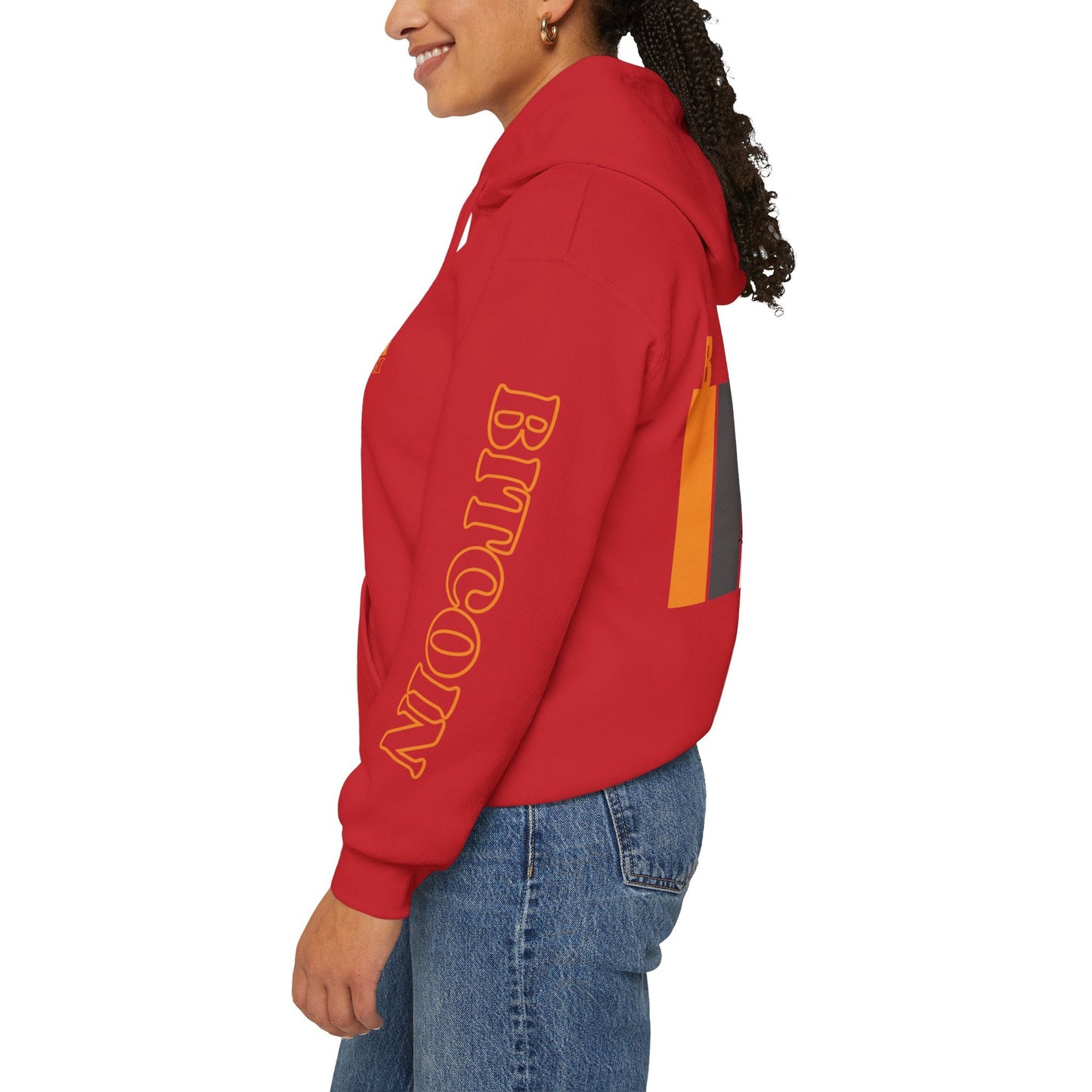 Bitcoin (BTC) Freedom Hoodie Unisex Heavy Blend™ Hooded Sweatshirt by cypherpunkgear – cypherpunkgear.com | Cypherpunk Merch