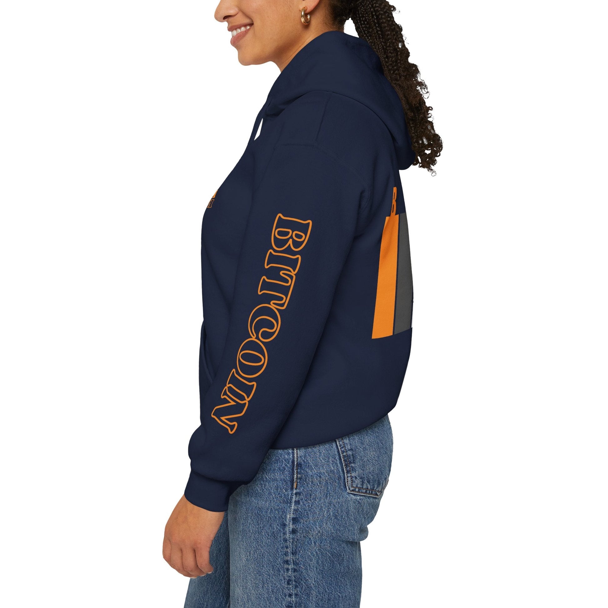 Bitcoin (BTC) Freedom Hoodie Unisex Heavy Blend™ Hooded Sweatshirt by cypherpunkgear – cypherpunkgear.com | Cypherpunk Merch