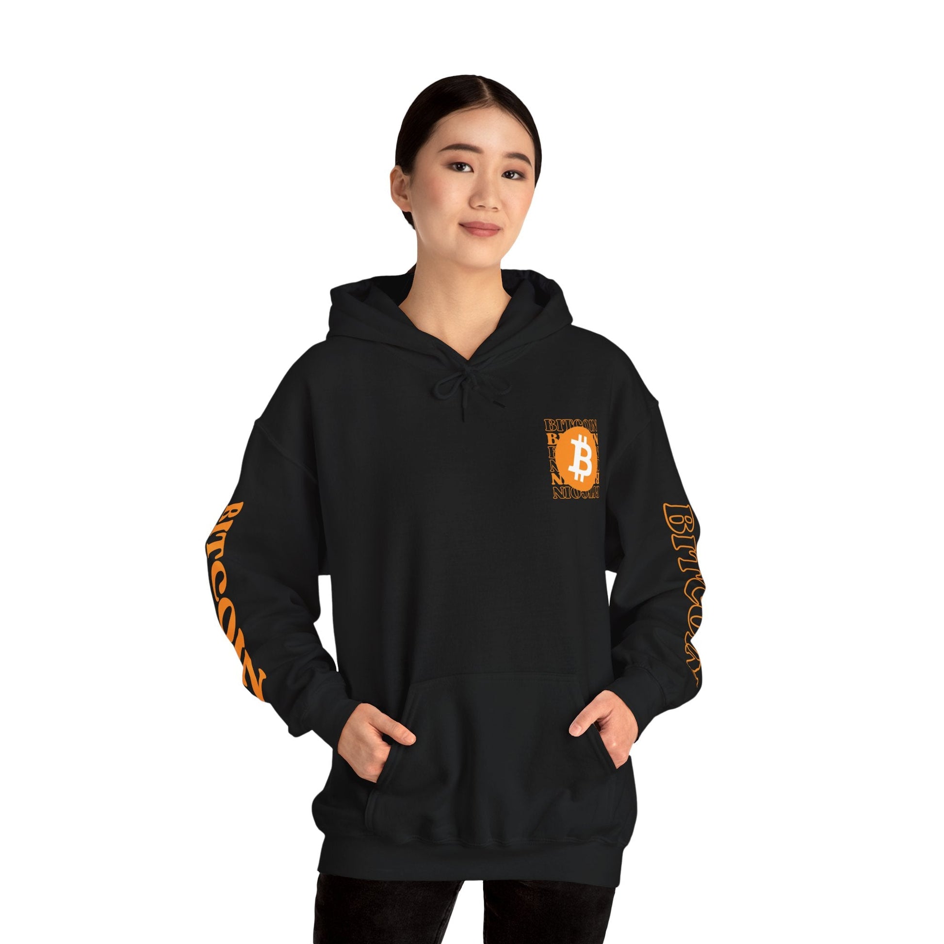 Bitcoin (BTC) Freedom Hoodie Unisex Heavy Blend™ Hooded Sweatshirt by cypherpunkgear – cypherpunkgear.com | Cypherpunk Merch