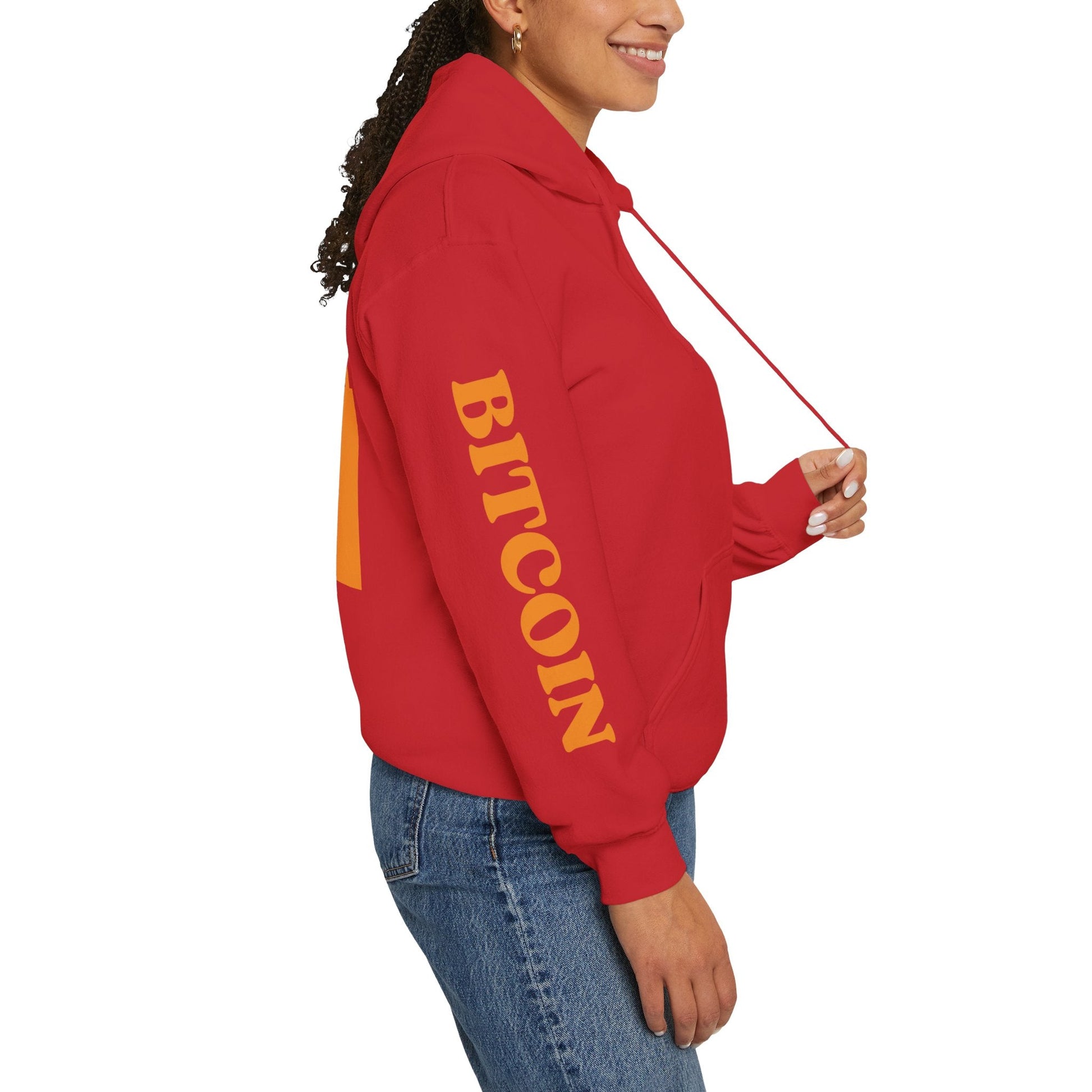 Bitcoin (BTC) Freedom Hoodie Unisex Heavy Blend™ Hooded Sweatshirt by cypherpunkgear – cypherpunkgear.com | Cypherpunk Merch