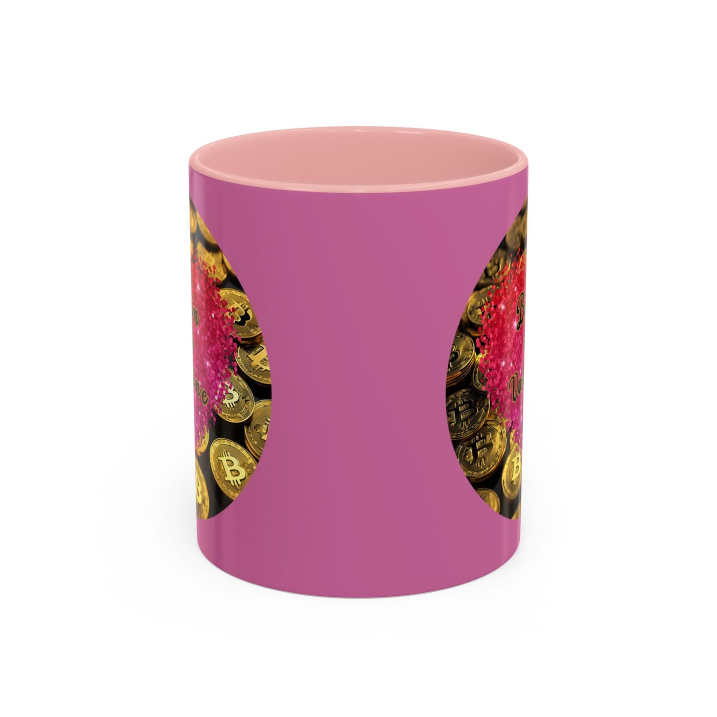 Bitcoin is My Valentine Accent Mug by cypherpunkgear – cypherpunkgear.com | Cypherpunk Merch