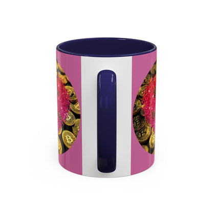 Bitcoin is My Valentine Accent Mug by cypherpunkgear – cypherpunkgear.com | Cypherpunk Merch