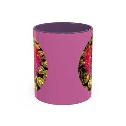 Bitcoin is My Valentine Accent Mug by cypherpunkgear – cypherpunkgear.com | Cypherpunk Merch