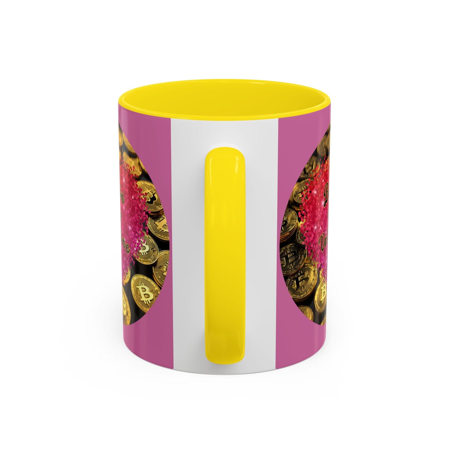 Bitcoin is My Valentine Accent Mug by cypherpunkgear – cypherpunkgear.com | Cypherpunk Merch