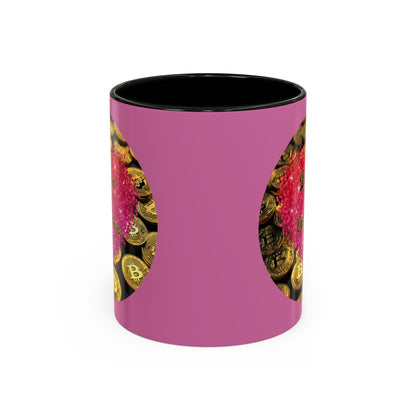 Bitcoin is My Valentine Accent Mug by cypherpunkgear – cypherpunkgear.com | Cypherpunk Merch