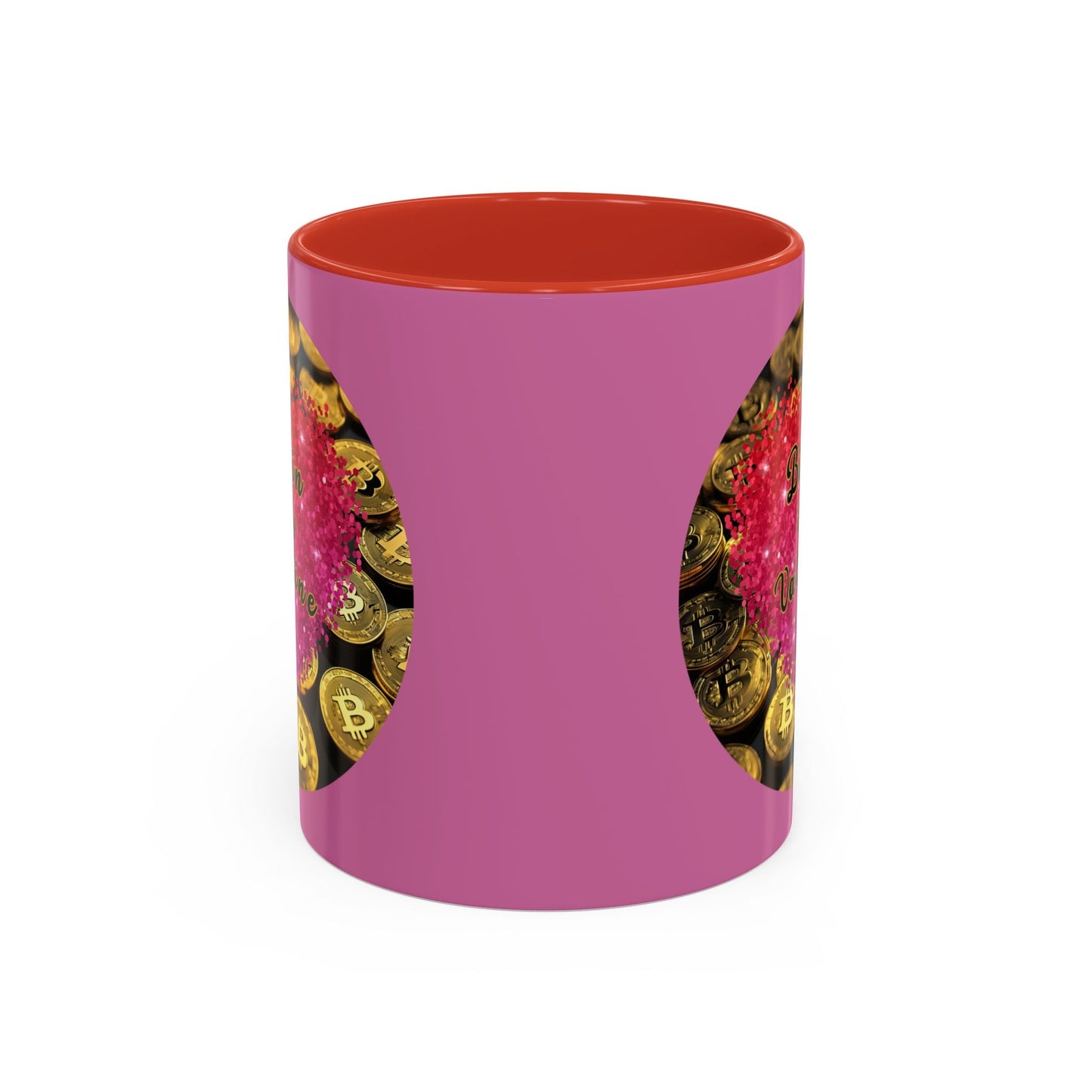 Bitcoin is My Valentine Accent Mug by cypherpunkgear – cypherpunkgear.com | Cypherpunk Merch