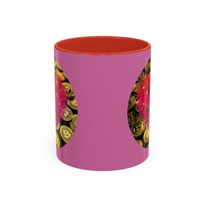 Bitcoin is My Valentine Accent Mug by cypherpunkgear – cypherpunkgear.com | Cypherpunk Merch
