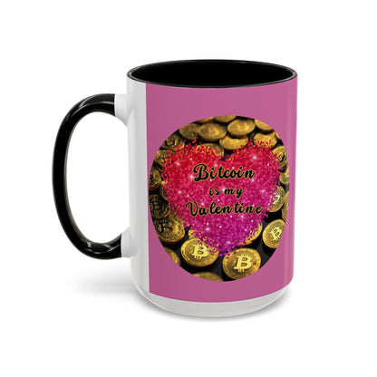 Bitcoin is My Valentine Accent Mug by cypherpunkgear – cypherpunkgear.com | Cypherpunk Merch