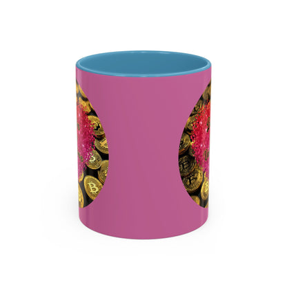 Bitcoin is My Valentine Accent Mug by cypherpunkgear – cypherpunkgear.com | Cypherpunk Merch