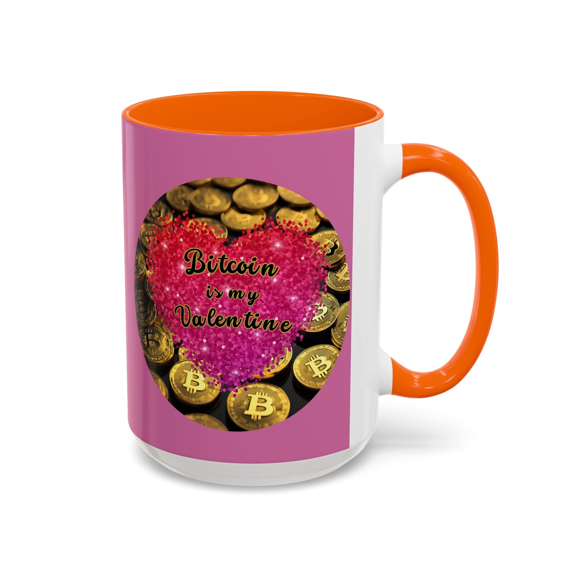Bitcoin is My Valentine Accent Mug by cypherpunkgear – cypherpunkgear.com | Cypherpunk Merch