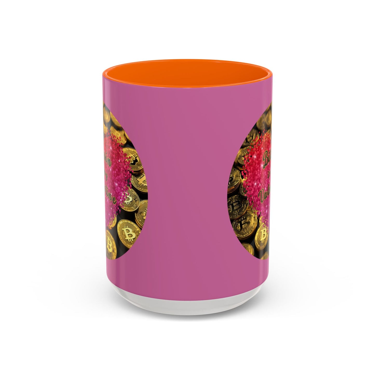 Bitcoin is My Valentine Accent Mug by cypherpunkgear – cypherpunkgear.com | Cypherpunk Merch