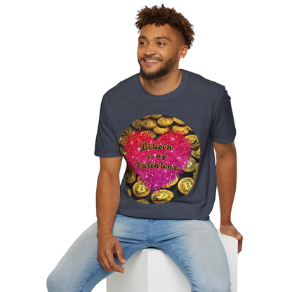 Bitcoin is My Valentine DKcolors Unisex T-Shirt by cypherpunkgear – cypherpunkgear.com | Cypherpunk Merch