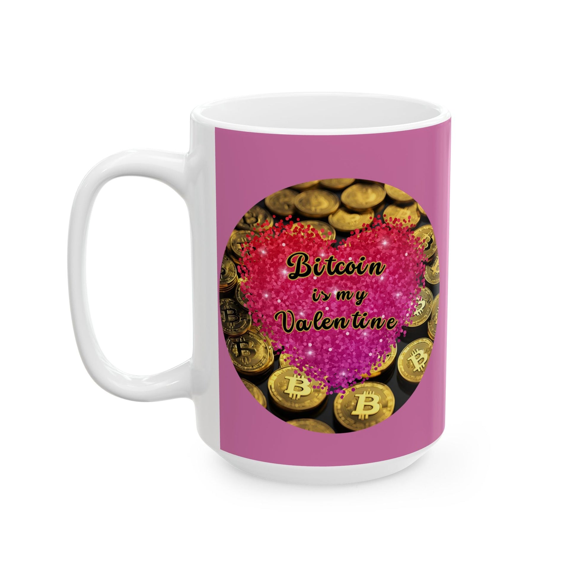Bitcoin is My Valentine Pink Mug by cypherpunkgear – cypherpunkgear.com | Cypherpunk Merch