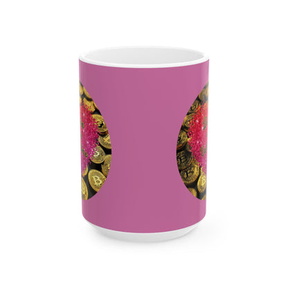Bitcoin is My Valentine Pink Mug by cypherpunkgear – cypherpunkgear.com | Cypherpunk Merch