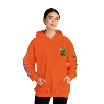 Blessed Samhain Green Jack Hoodie Unisex Hooded Sweatshirt by cypherpunkgear – cypherpunkgear.com | Cypherpunk Merch