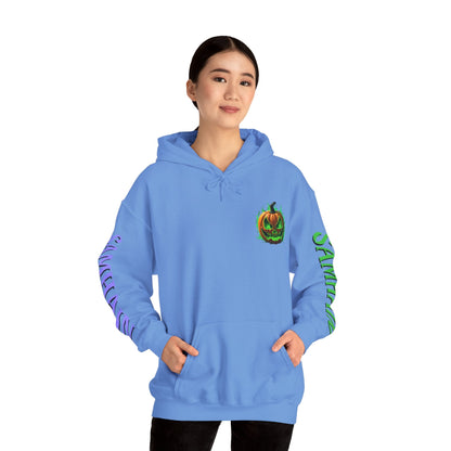 Blessed Samhain Green Jack Hoodie Unisex Hooded Sweatshirt by cypherpunkgear – cypherpunkgear.com | Cypherpunk Merch