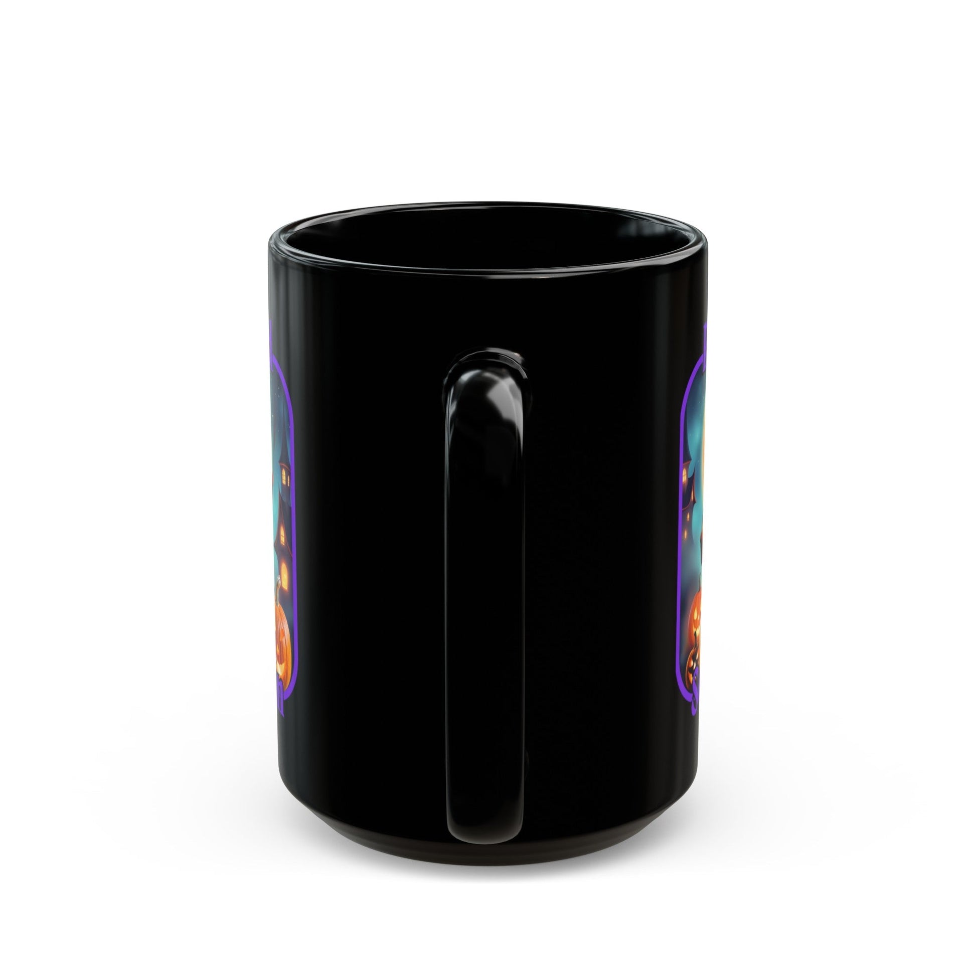 Blessed Samhain Little Witch PRfont Black Mug by cypherpunkgear – cypherpunkgear.com | Cypherpunk Merch