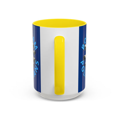 Bodycam the Politicians Cameras Blue Accent Mug by cypherpunkgear.com – cypherpunkgear.com | Cypherpunk Merch