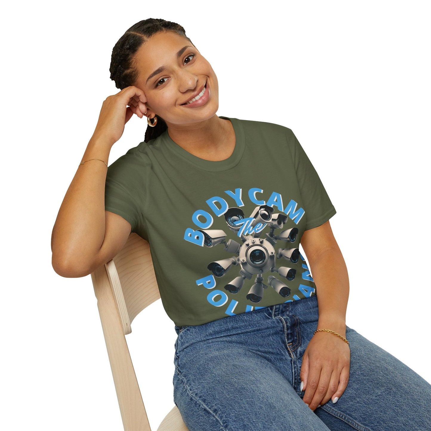 Bodycam the Politicians Cameras DKcolors Unisex T-Shirt by cypherpunkgear.com – cypherpunkgear.com | Cypherpunk Merch