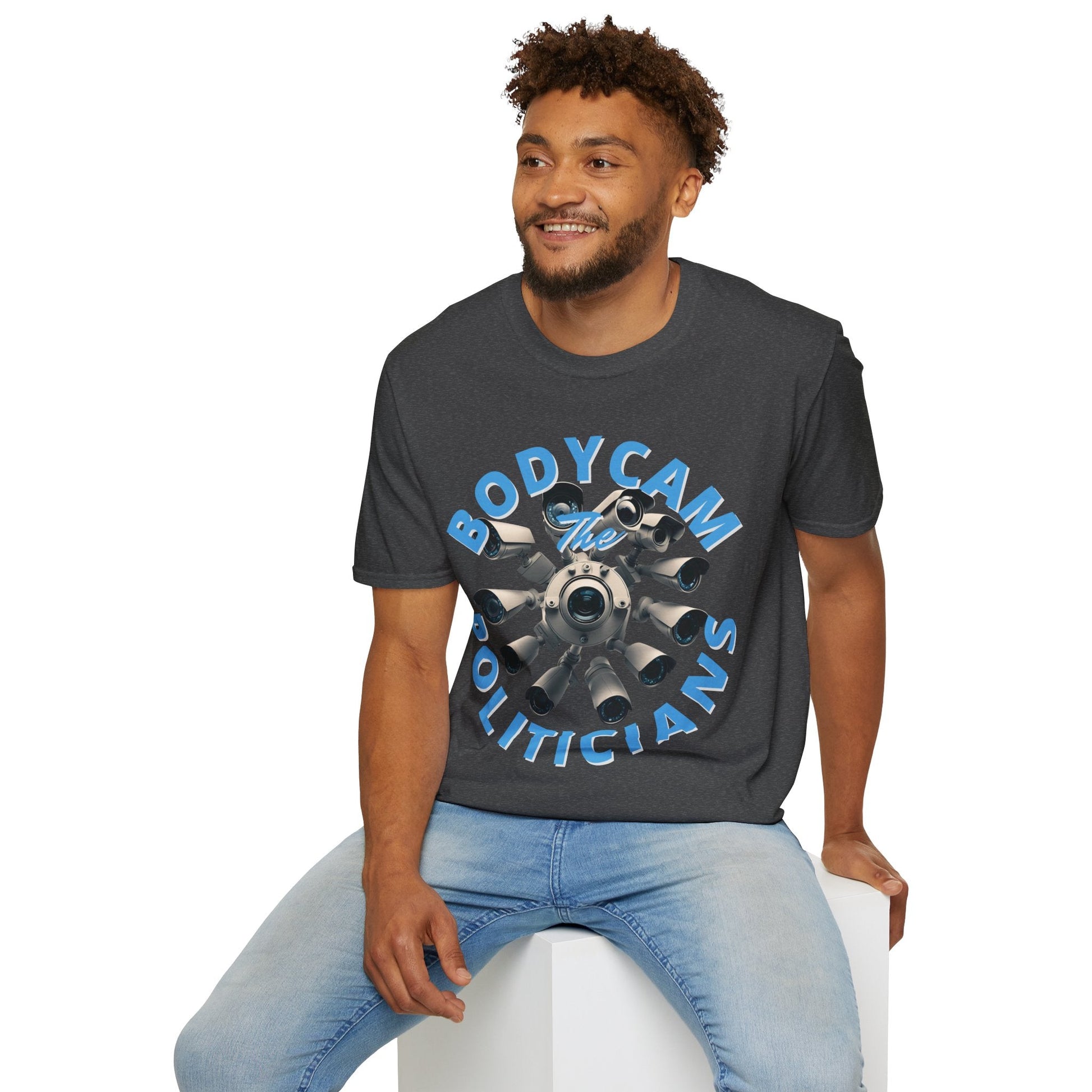 Bodycam the Politicians Cameras DKcolors Unisex T-Shirt by cypherpunkgear.com – cypherpunkgear.com | Cypherpunk Merch