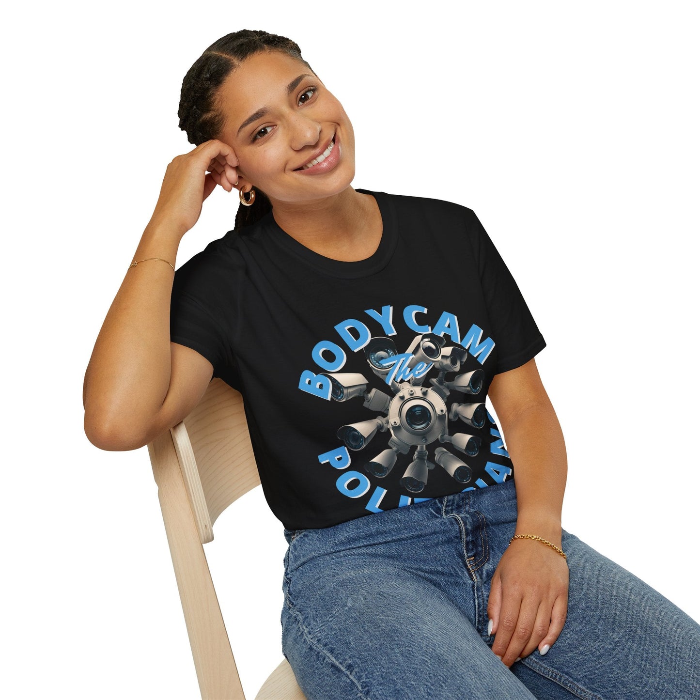 Bodycam the Politicians Cameras DKcolors Unisex T-Shirt by cypherpunkgear.com – cypherpunkgear.com | Cypherpunk Merch