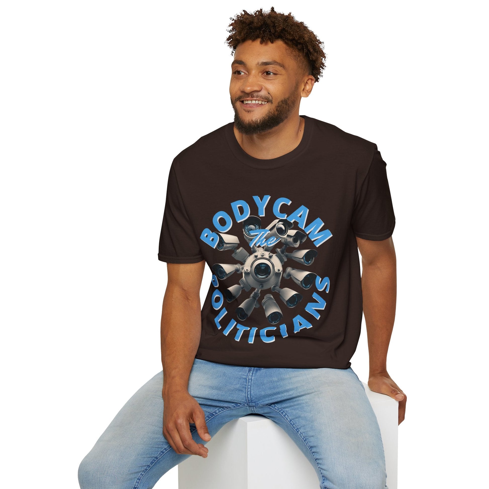 Bodycam the Politicians Cameras DKcolors Unisex T-Shirt by cypherpunkgear.com – cypherpunkgear.com | Cypherpunk Merch