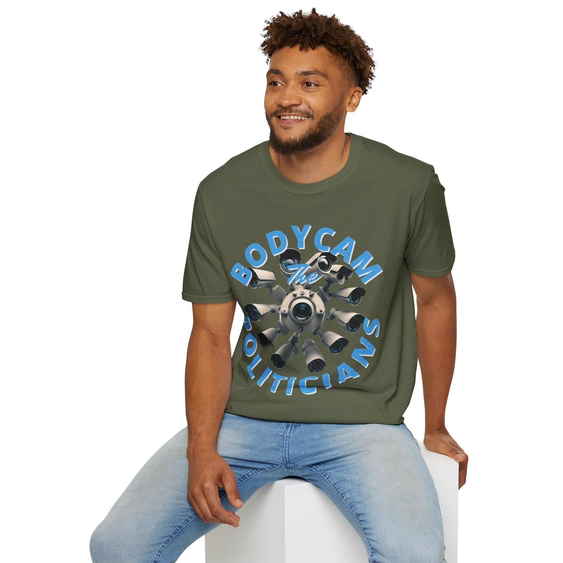 Bodycam the Politicians Cameras DKcolors Unisex T-Shirt by cypherpunkgear.com – cypherpunkgear.com | Cypherpunk Merch