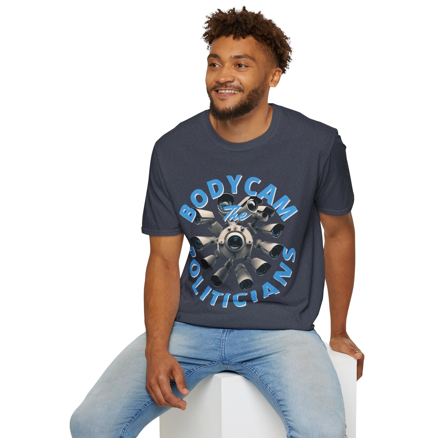 Bodycam the Politicians Cameras DKcolors Unisex T-Shirt by cypherpunkgear.com – cypherpunkgear.com | Cypherpunk Merch