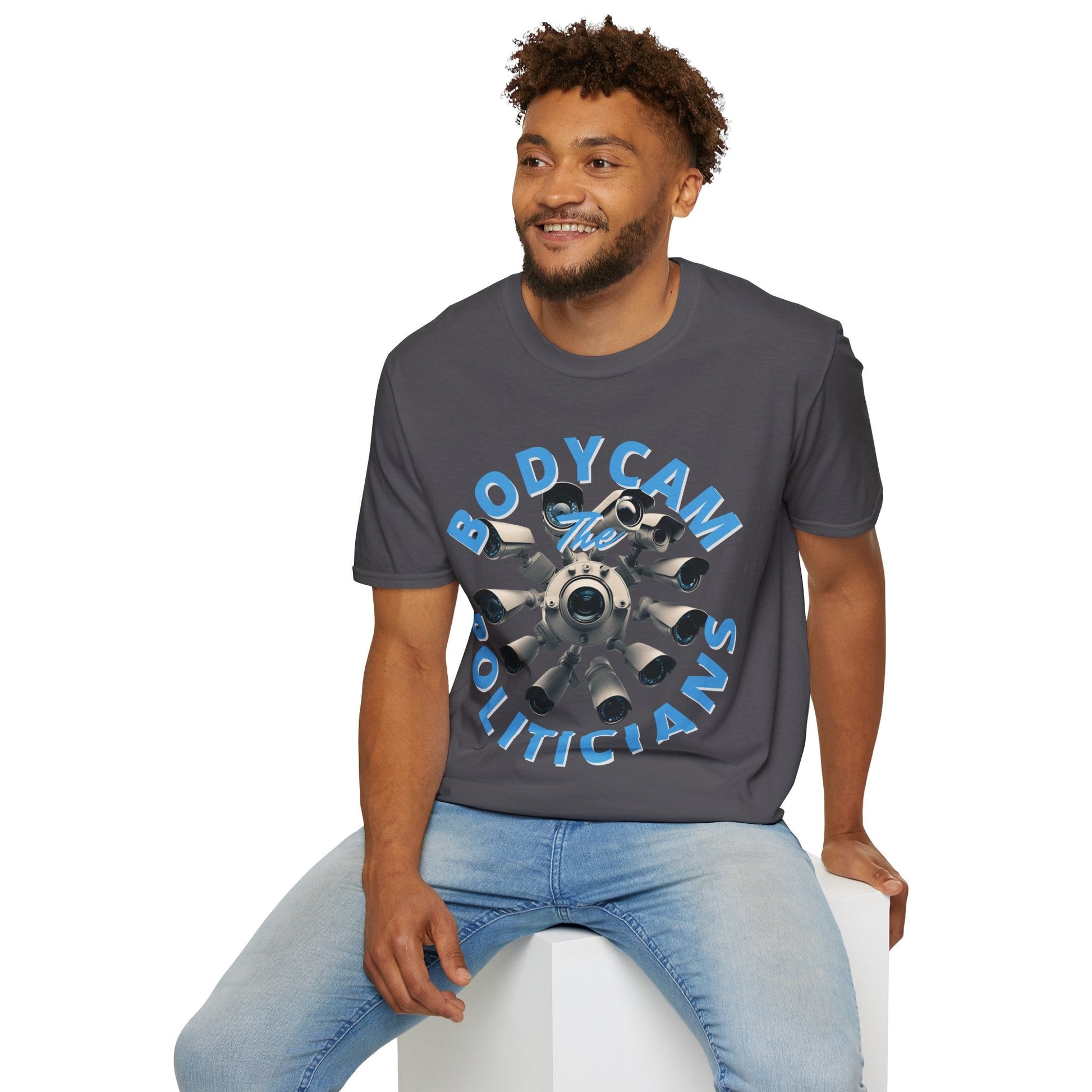 Bodycam the Politicians Cameras DKcolors Unisex T-Shirt by cypherpunkgear.com – cypherpunkgear.com | Cypherpunk Merch